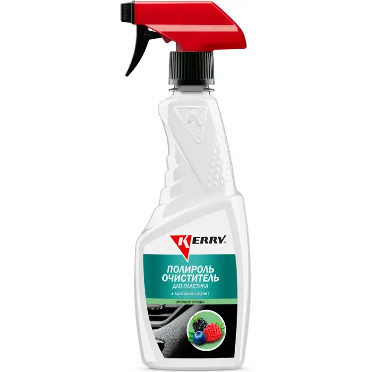 Полироль-очиститель пластика салона KERRY KR-505-6