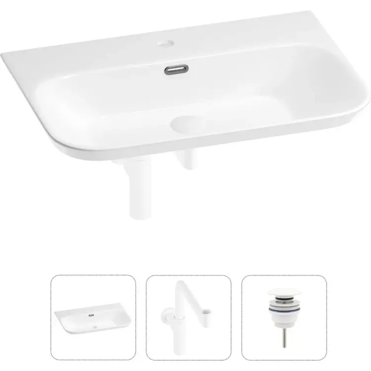 Раковина для ванной Wellsee Eclatant 2.0 201001775