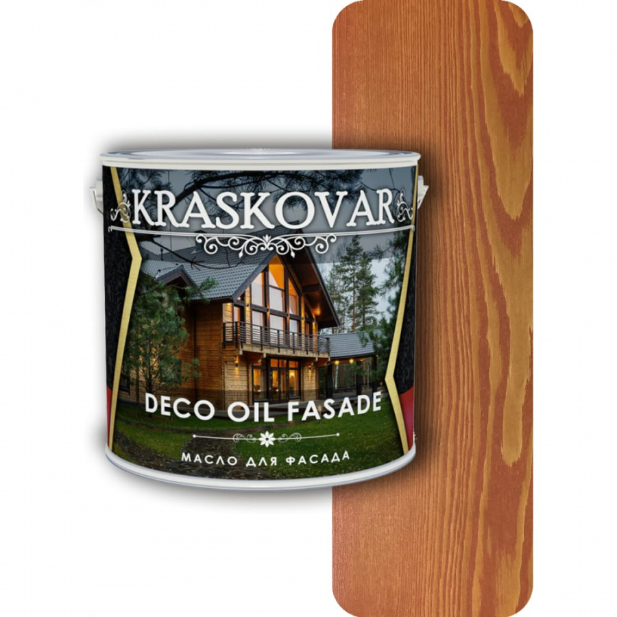 Масло для фасада Kraskovar Deco Oil Fasade