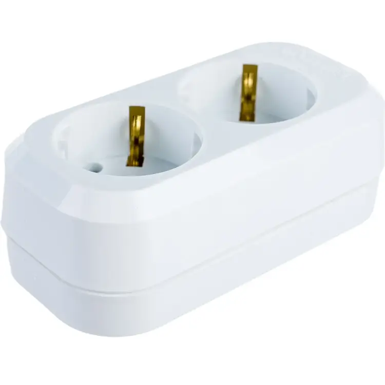 Двухместная колодка удлинителя MAKEL MGP111 Двухместная колодка удлинителя MAKEL MGP111