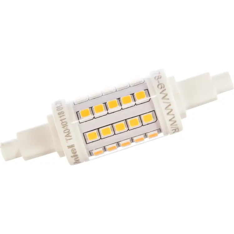 Светодиодная лампа Uniel LED-J78-6W/WW/R7s/CL PLZ06WH UL-00001554