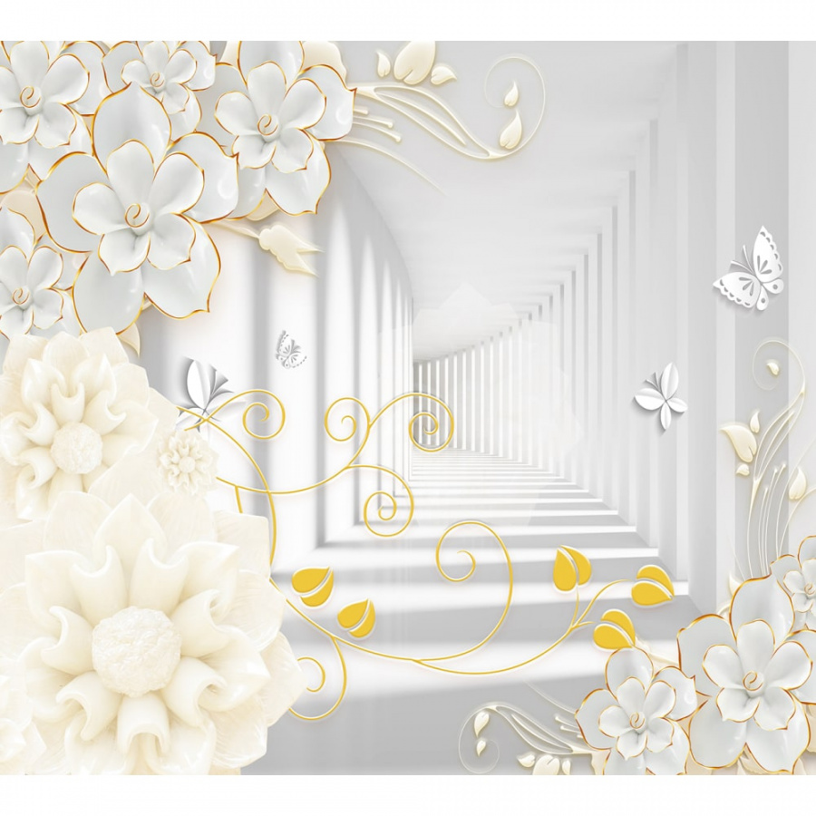 Фотообои DIVINO Декоративные цветы