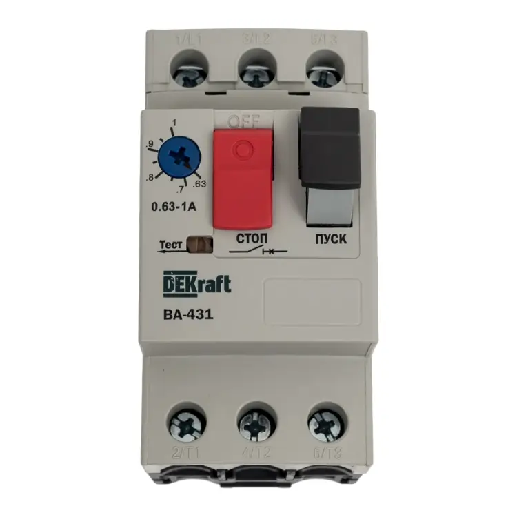 Автоматический выключатель защиты двигателя DEKraft ВА431 21224DEK