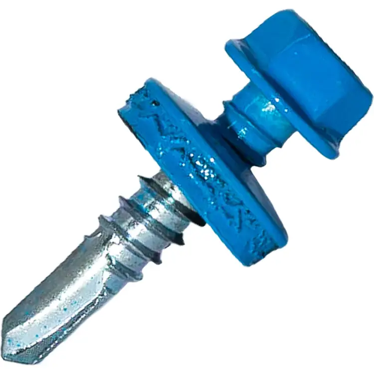 Самосверлящий винт HARDWEX ТМ HWX7-W-P9-5.5x25 мм. св.№3, RAL 5015 (250 шт.) 5190000023903