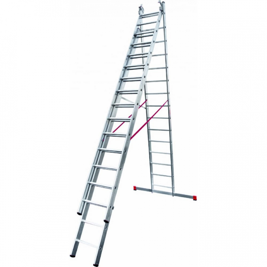 Трехсекционная лестница Новая Высота 3x15