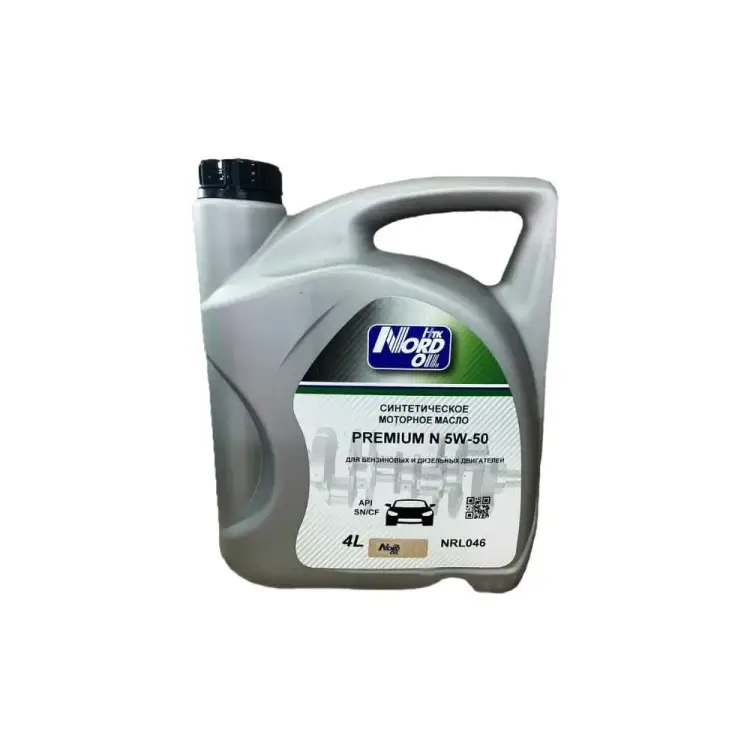 Моторное масло NORD OIL Premium N 5W-50, SN/CF NRL046