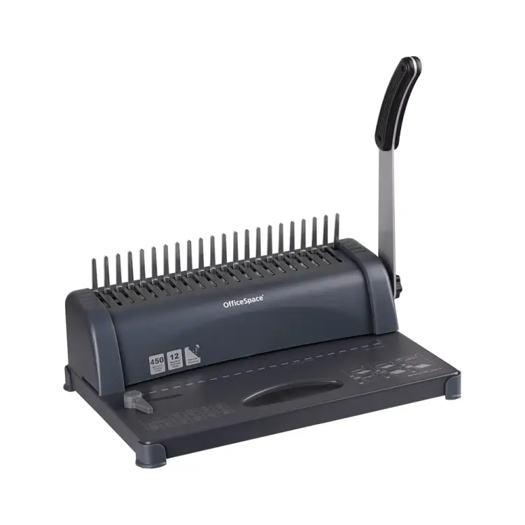 Брошюровщик для пластиковых пружин OfficeSpace BM124 Perfect bind BM_26816