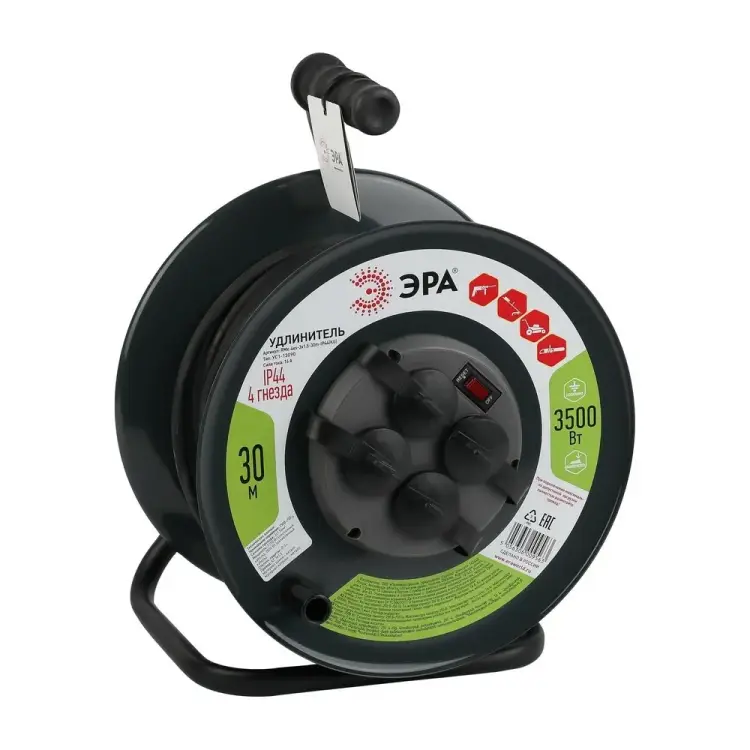 Силовой удлинитель ЭРА RMx4es3x1.530m Б0046844