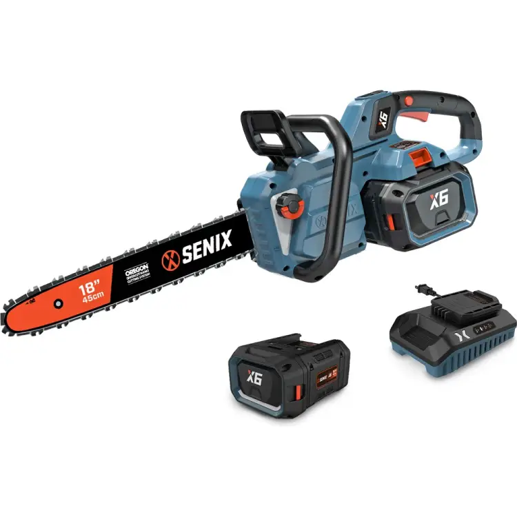 Цепная аккумуляторная пила SENIX X6 CSX6-M1-EU Цепная аккумуляторная пила SENIX X6 CSX6-M1-EU