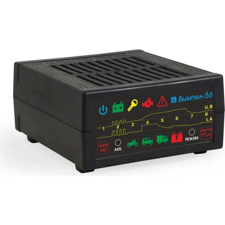 Интеллектуальное зарядное устройство Вымпел Вымпел-56 2104 Интеллектуальное зарядное устройство Вымпел Вымпел-56 2104