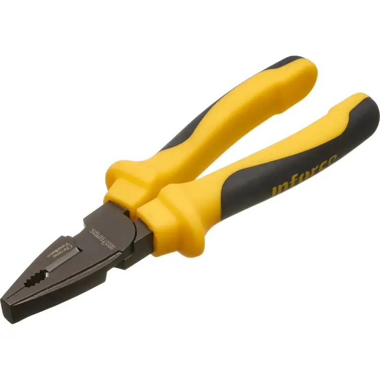 Никелированные пассатижи Inforce 06-18-43