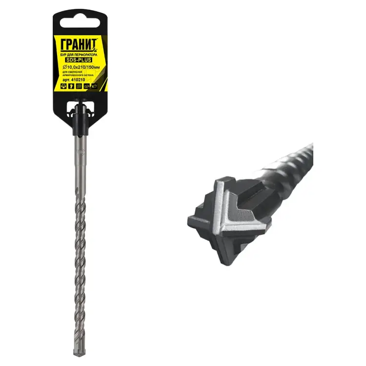 Бур sds-plus Гранит Quadro-X 410210