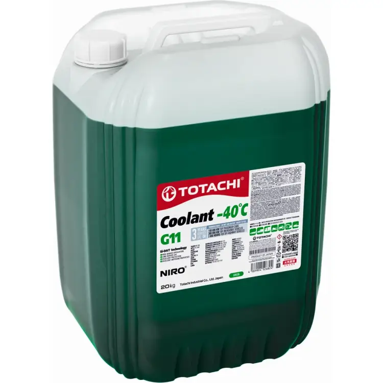 Охлаждающая жидкость Totachi NIRO COOLANT Green G11 4589904526824