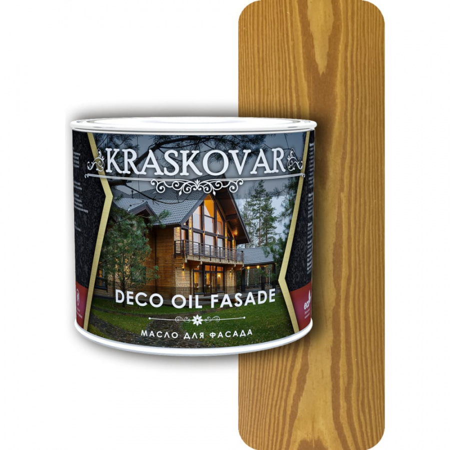 Масло для фасада Kraskovar Deco Oil Fasade