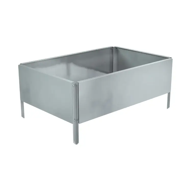 Готовая оцинкованная грядка на дачу Delta-Park GY 30019GY_4570Zn