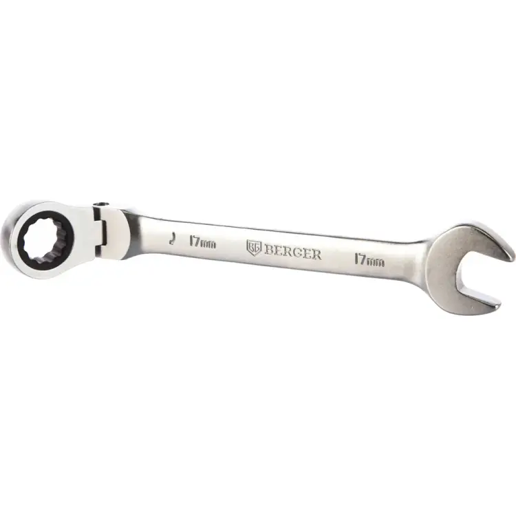 Комбинированный трещоточный ключ Berger BG BG1246