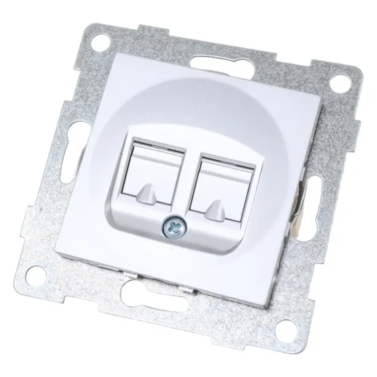 Двойной механизм телефонной розетки GUSI Electric Ugra С11Т2-004