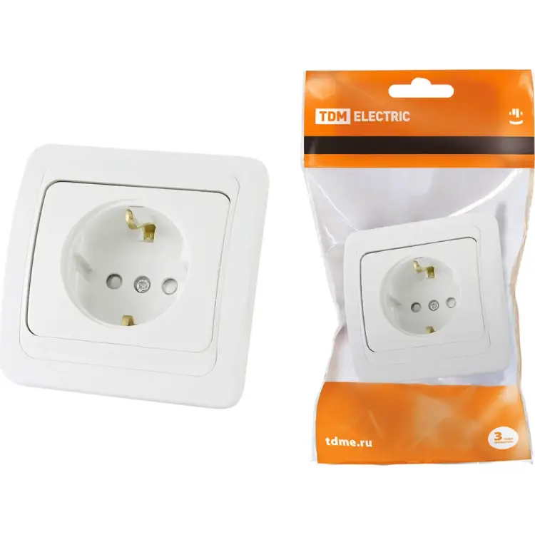 Розетка TDM ELECTRIC Валдай SQ1804-0024