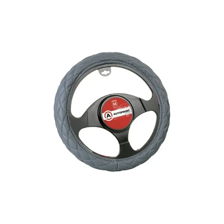 Оплетка руля AUTOPROFI SP-9010 GY M