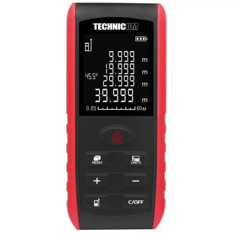 Лазерный дальномер-угломер TECHNICOM TECHNICOM TC-DAM60R
