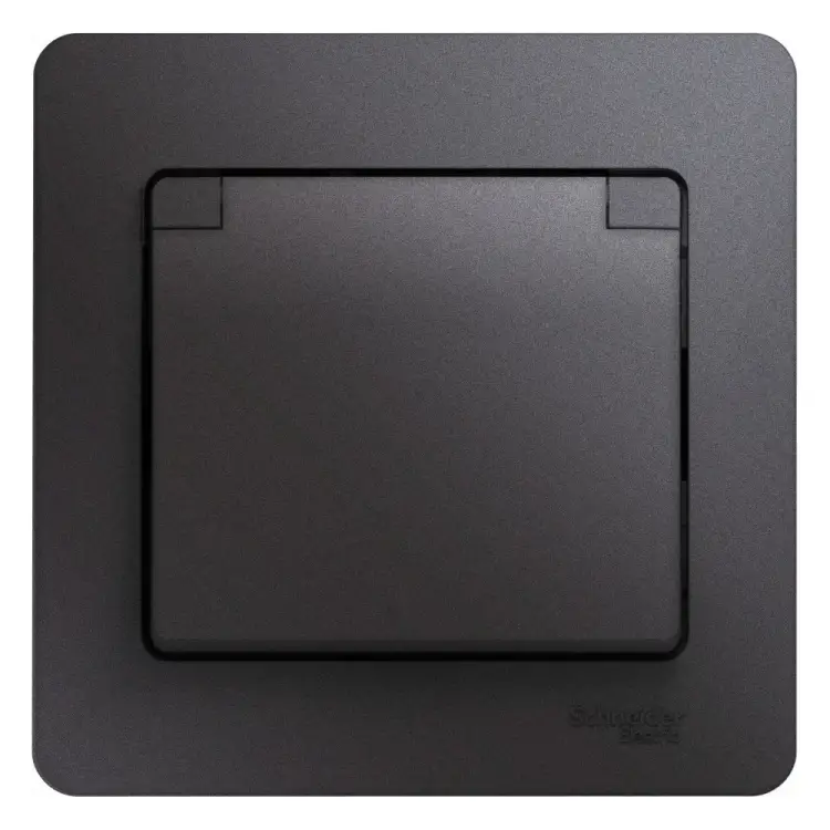 Одноместная розетка Systeme Electric GLOSSA GSL001346