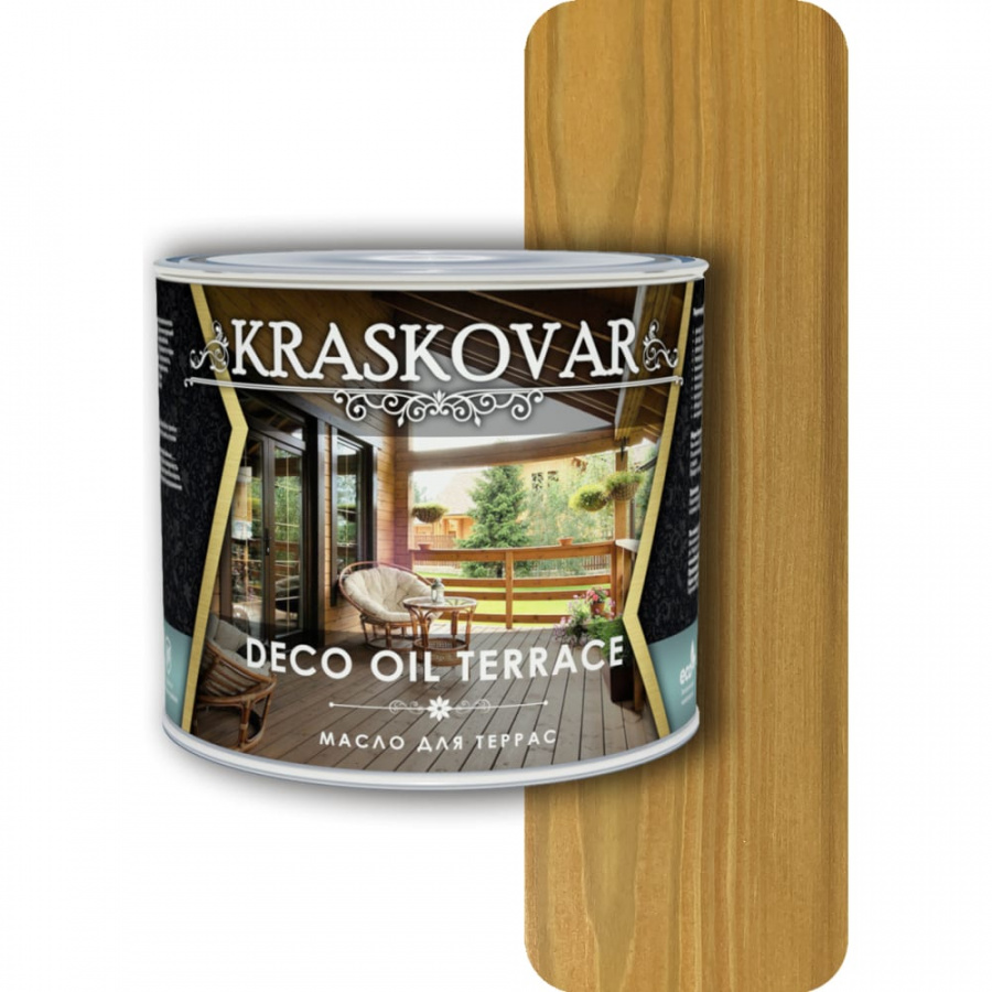 Масло для террас Kraskovar Deco Oil Terrace