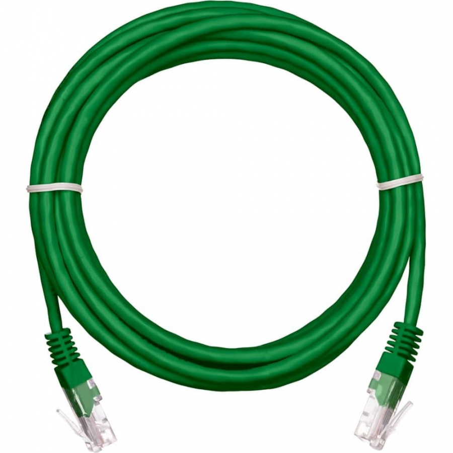 Шнур NETLAN EC-PC4UD55B-BC-PVC-100-GN-5