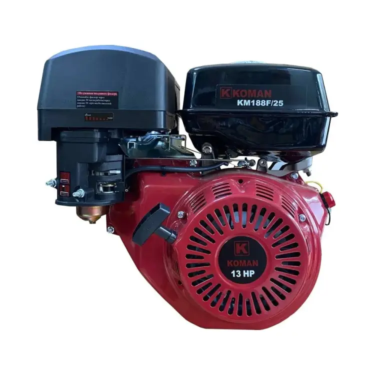 Четырехтактный двигатель бензиновый KOMAN KM188F/25