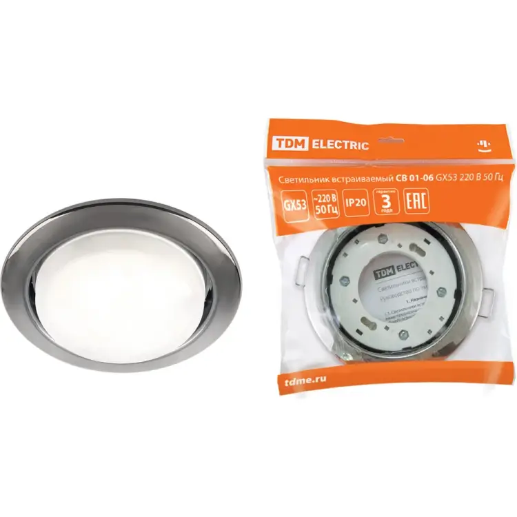 Встраиваемый светильник TDM ELECTRIC СВ 01-06 SQ0359-0061