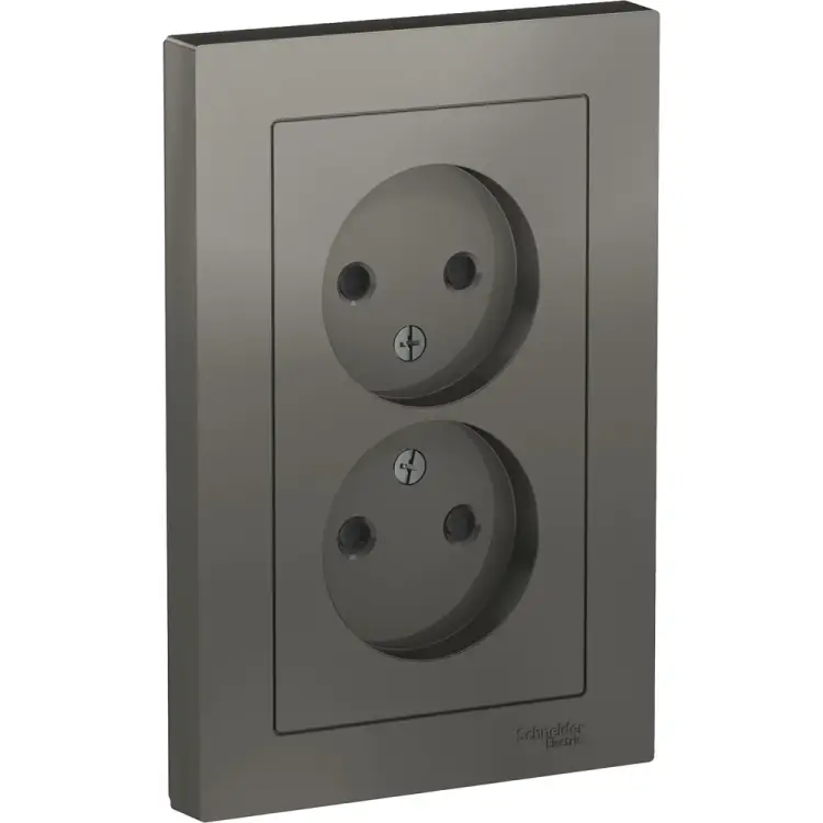 Двойная розетка Systeme Electric AtlasDesign ATN000922