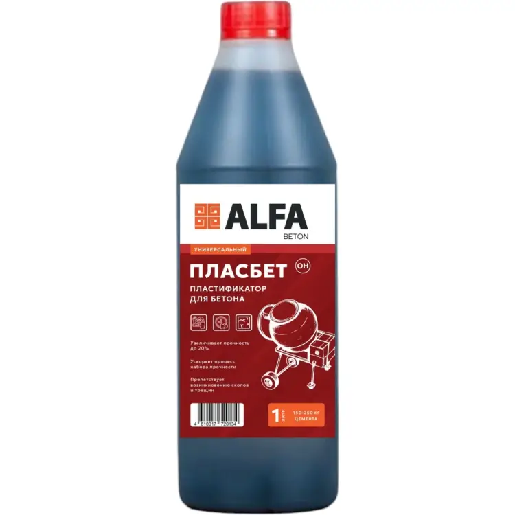 Пластификатор повышающий прочность бетона AlfaBet Пласбетон 20134