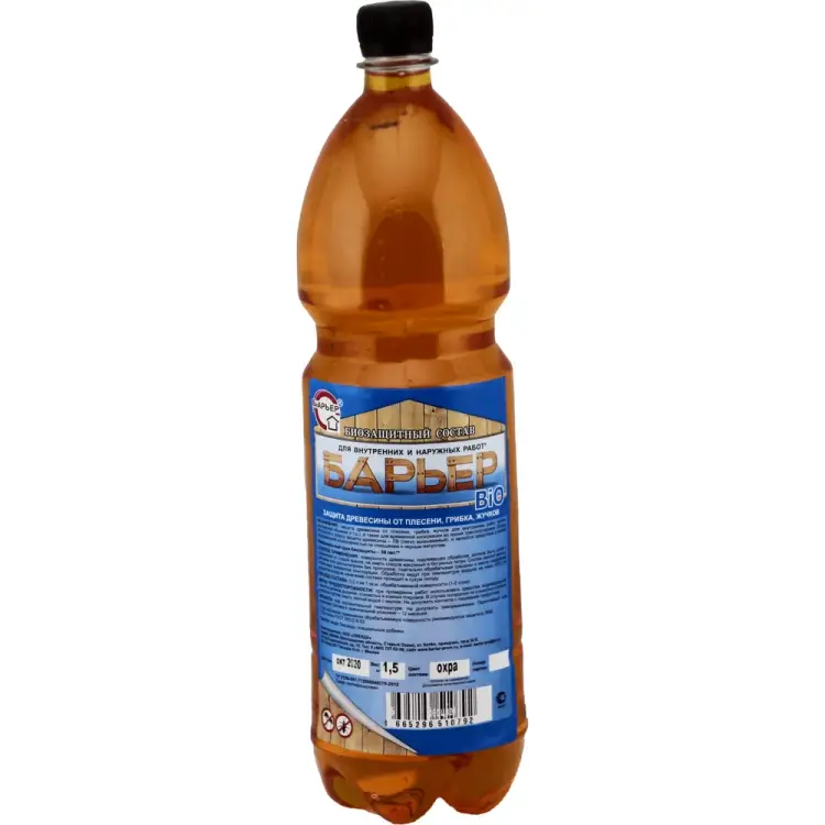 Биозащитный состав для древесины Барьер BIO 4665296510792