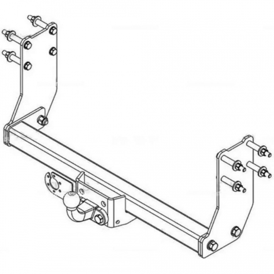 Фаркоп FORD Transit шасси (2000-2014 гг) AVTOS FD 34