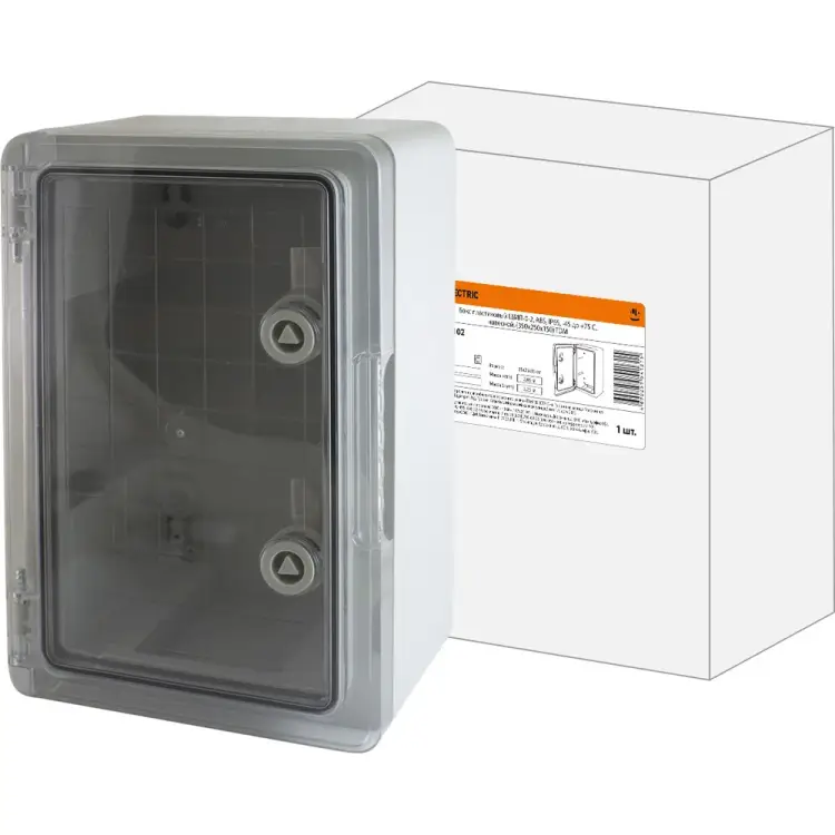Навесной пластиковый бокс TDM ELECTRIC ЩМП-0-2 SQ0933-0202