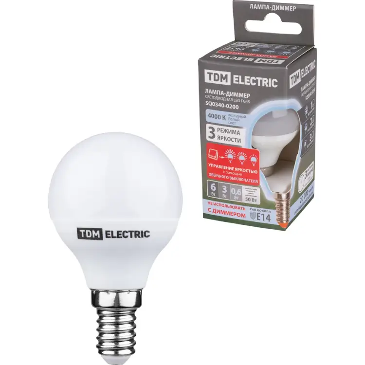Светодиодная лампа TDM ELECTRIC SQ0340-0200