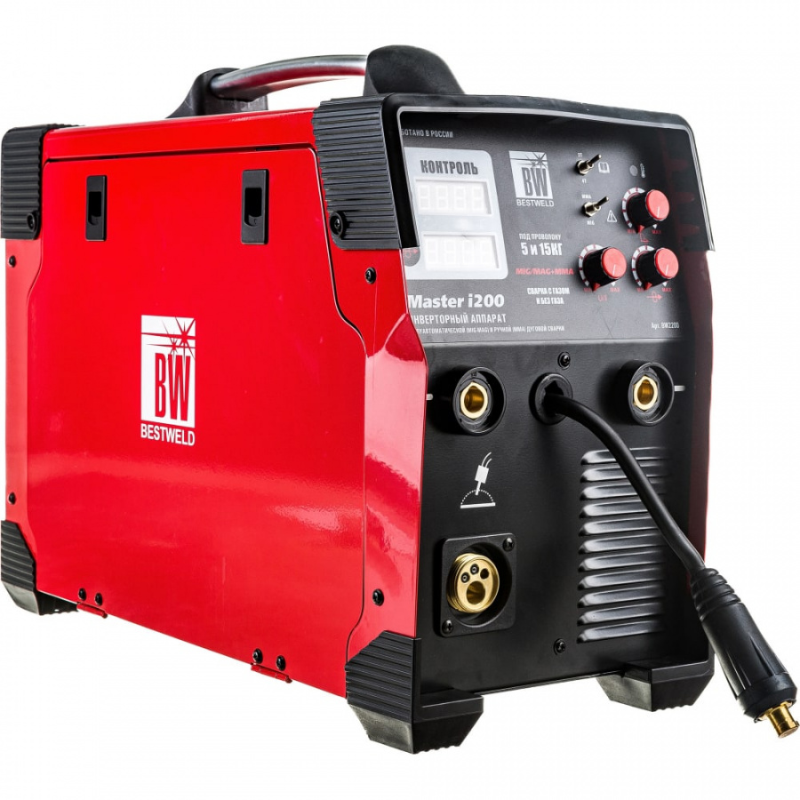 Инверторный сварочный полуавтомат BestWeld MIG-MAG Master i 200-CHN