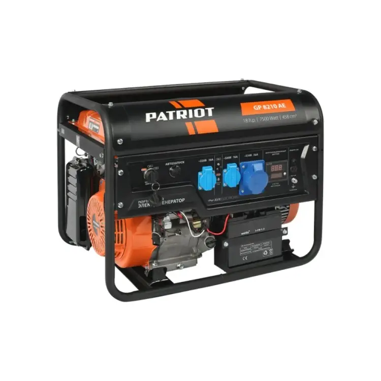 Бензиновый генератор Patriot GP 8210AE 474101705 Бензиновый генератор Patriot GP 8210AE 474101705