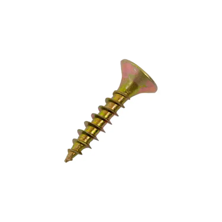 Оцинкованный желтый саморез КРЕП-КОМП POZY 6x30 40шт жд630мф