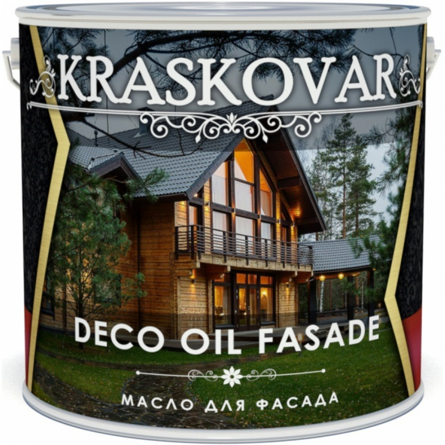 Масло для фасада Kraskovar Deco Oil Fasade