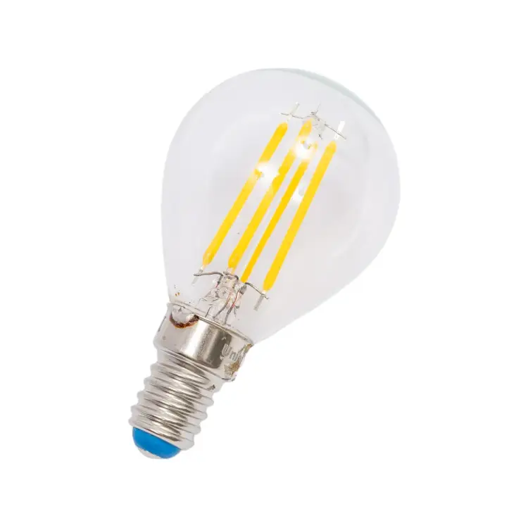Светодиодная лампа Uniel LED-G45-5W/WW/E14/CL/MB GLM10TR UL-00002369