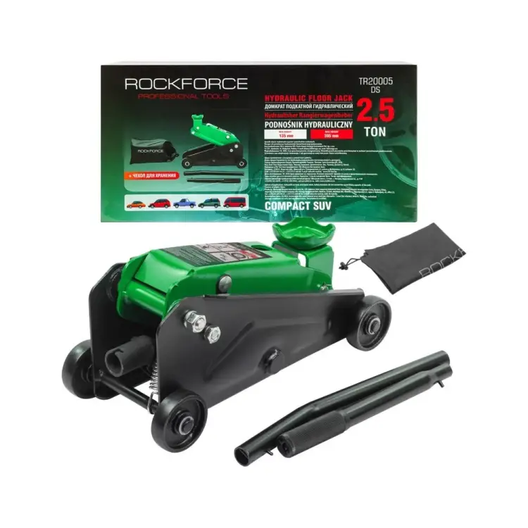 Подкатной гидравлический домкрат Rockforce RF-TR20005DS(59101)