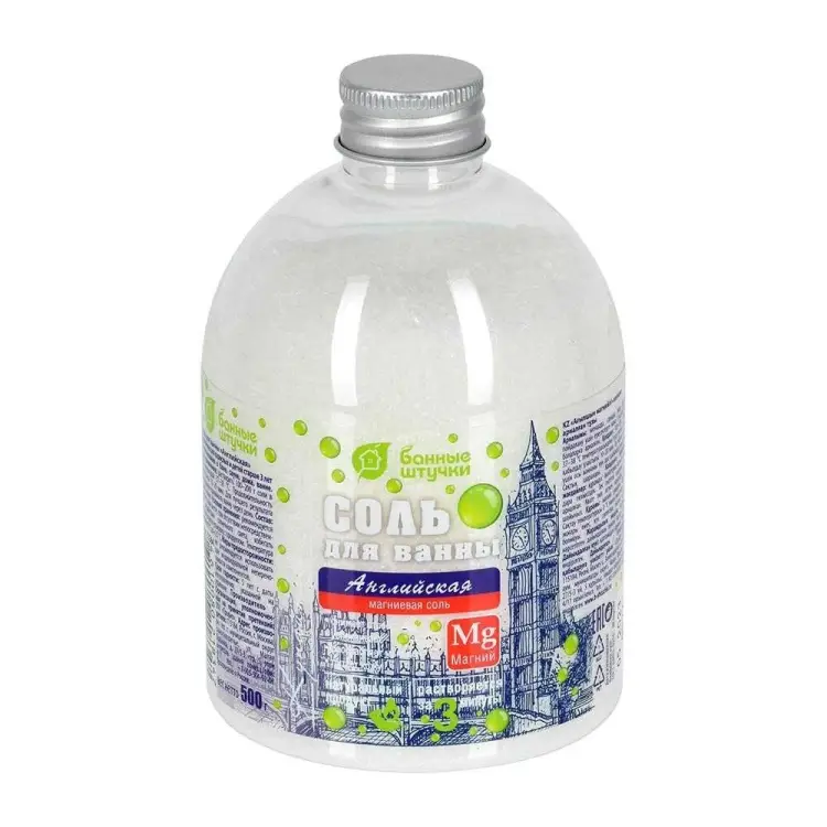 Магниевая соль для ванны Банные штучки Английская 33564