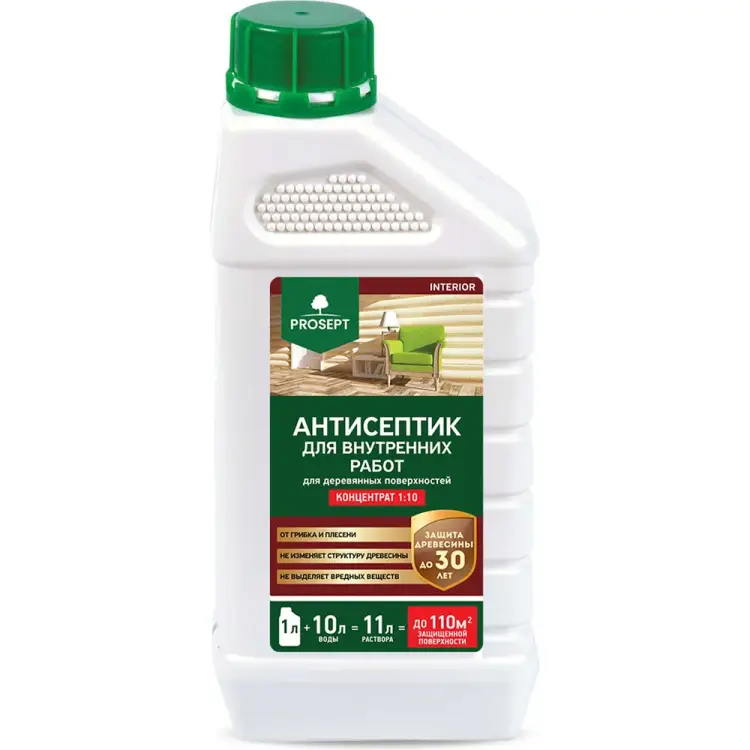 Пропитка для внутренних работ PROSEPT INTERIOR 003-1