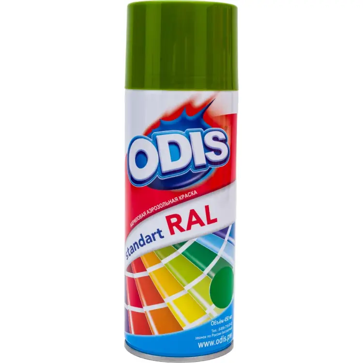 Краска-спрей ODIS standart 6002ral Краска-спрей ODIS standart 6002ral