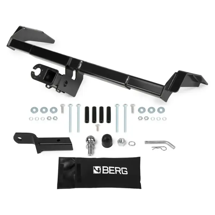 Фаркоп под квадрат Шевроле Нива 2002-2020/Lada Niva 2123 Лада Нива 2020-2021/Niva Travel BERG F.6016.002