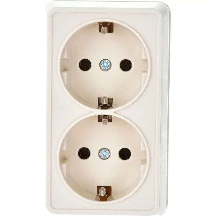 Двухместная розетка IEK ОКТАВА ERO21-K33-16-DC