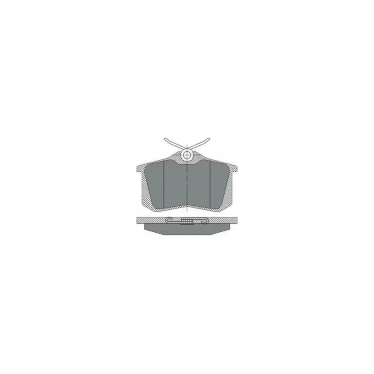Колодки тормозные SCT SP113 Колодки тормозные SCT SP113