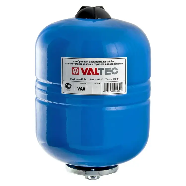 Бак расширительный для ГВС и ХВС Valtec VT.AV.B.060024 Бак расширительный для ГВС и ХВС Valtec VT.AV.B.060024