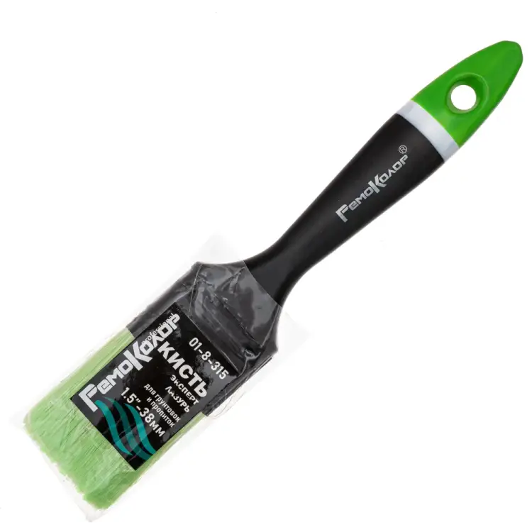 Плоская кисть РемоКолор Олимп Лазурь 01-8-315