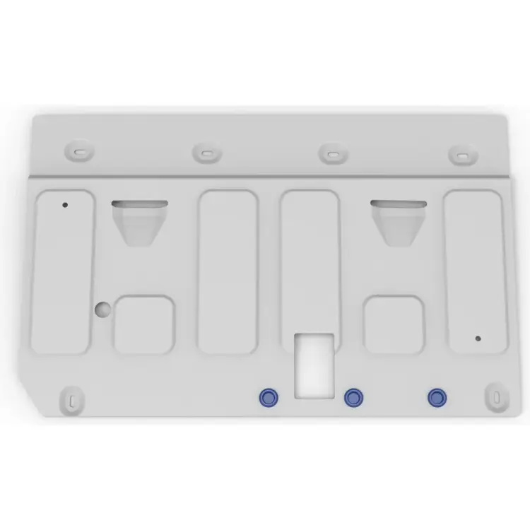 Защита картера + комплект крепежа Hongqi H5, V-2.0, автомат, передний, 2023- Rival 333.8016.1